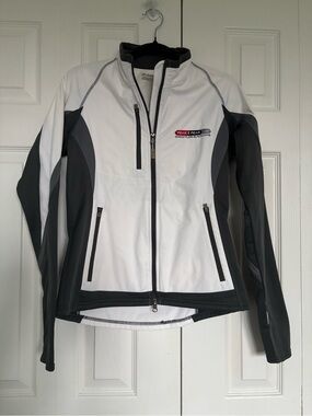 Peak 2 Peak Women's White & Gray Ski Softshell Jacket